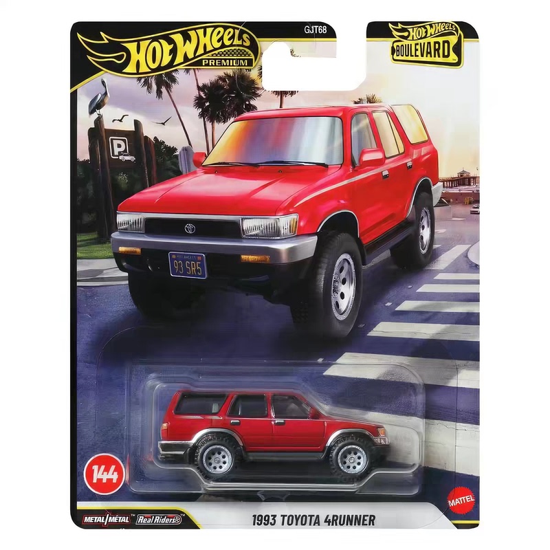 Hot Wheels Gjt68 Garden Avenue 29 Iron Bottom Rubber Tires Toyota 4Runner 1993 Toyota 4Runner