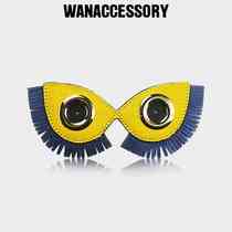 WANACCESSORY Bull Leather Can Replace Eye Mask Swapped Face Bag Accessories Ornament (Series II)