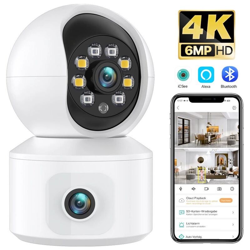CC-TV HD 4K WiFi IP Security Camera Home Baby Pet Monitor CC-TV HD 4K WiFi IP Security Camera Home Baby Pet Monitor