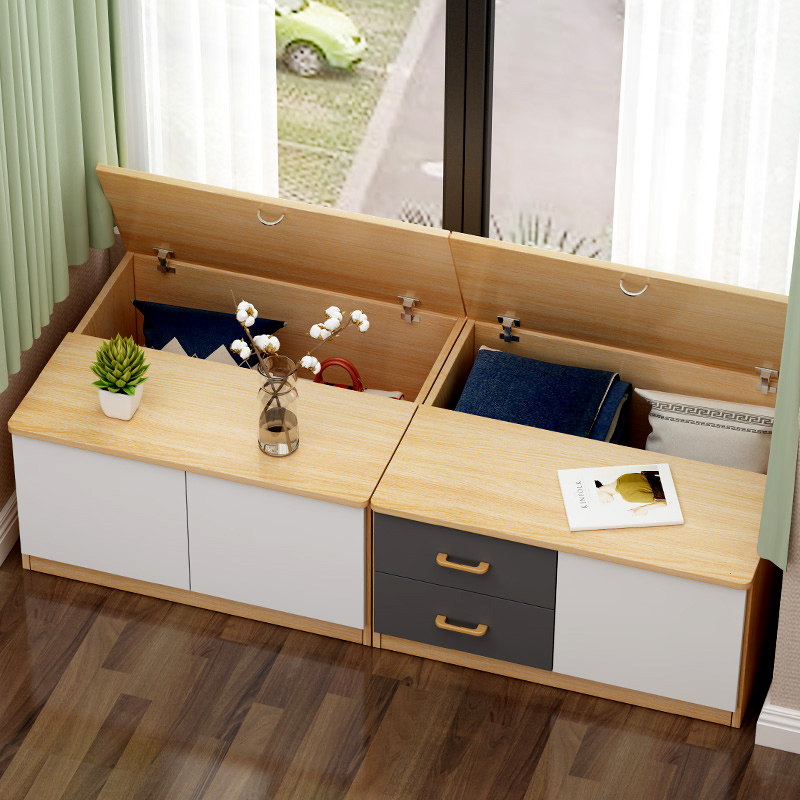 Bedroom window cabinet locker set to make locker multi-functional dwarf cabinet tatami can be seated