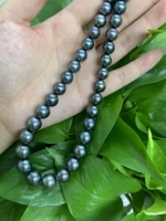 Sea Water Pearl Daxi Ожерелье Сильный свет полон светового дефекта реальные научные исследования