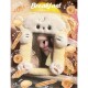 Cute plush card cover high-value bread toast card cover