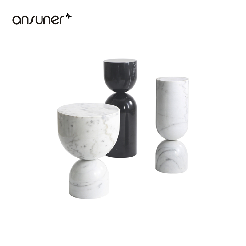 Nordic natural marble edge a few modern minimalist tea table sofa corner a few creative casual couch tea table combinations