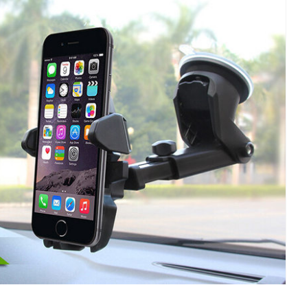 Large stock Inner car carrier mobile phone frame universal section fixed suction cup type lengthened multifunctional supporting frame shake-in glass