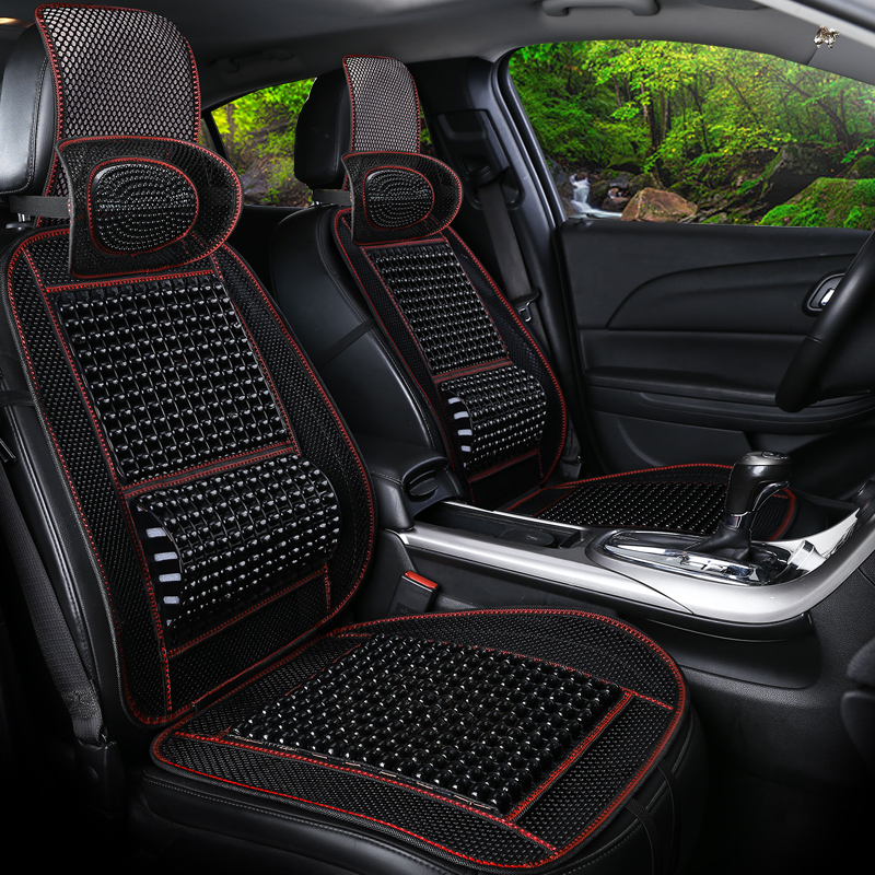 Car with protective waist cushion waist driver backrest breathable cool mat seat Summer cushion Car summer seat Back to cushion