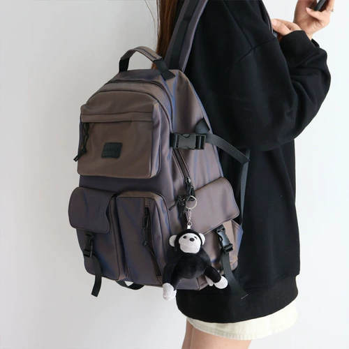 Французский Sandro Ifashion Explosion Backpack Мужские книги средней школы ученик средней школы младшая средняя школа мода мода рюкзак женский сумка