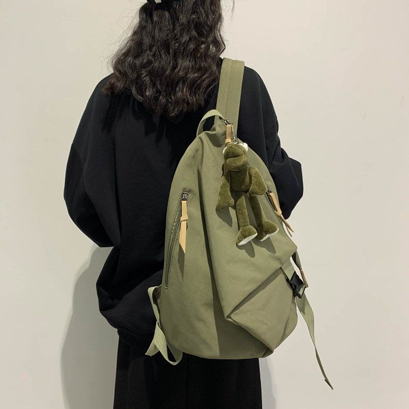 French SANDRO IFASHION 2022 new junior high school bag female high school college student backpack backpack male