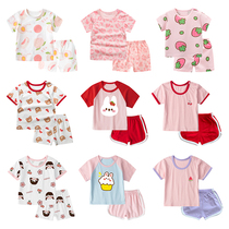 Baby girl cotton short sleeve set 0 summer baby children summer dress 1 girl children 2 clothes shorts children 3 years old