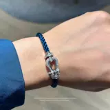 Плетеный браслет для влюбленных подходит для мужчин и женщин для друга, официальный продукт