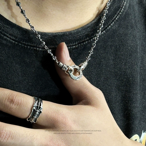 Свитер, трендовый универсальный браслет с одной бусиной, официальный продукт, серебро 925 пробы