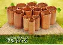 Small jar mini whole body jar multifunctional large hot can household set bamboo jar primary color bamboo massage acupoint bamboo massage acupoint bamboo