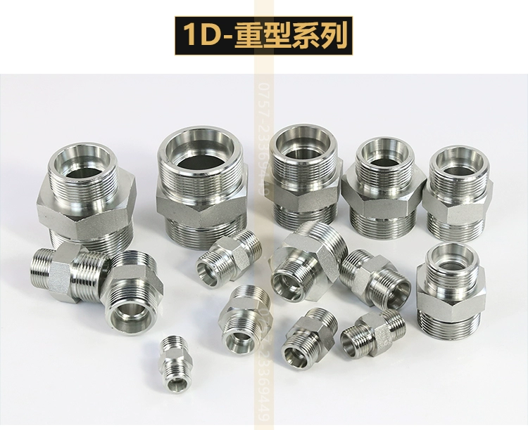 thông số đầu nối thủy lực Dây ngoài ferrule thủy lực tiêu chuẩn Yonghua được kết nối trực tiếp với cổng kết nối ống H 1C nhẹ / 1D nặng khop noi nhanh thuy luc dau noi thuy luc