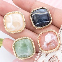 Cashmere coat button high-end button luxury accessories high-end womens coat home clothing coat decoration buckle Joker