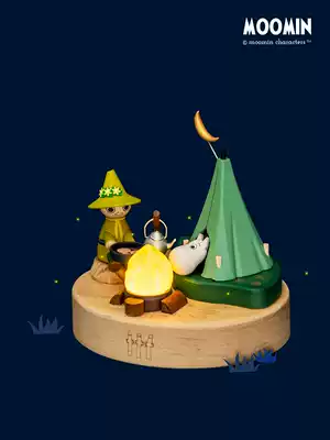 Mumin Moomin sends children wedding Christmas gifts home charging LED night light night light bedside light