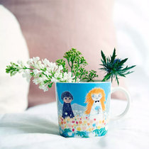 Moomin Cartoon Ceramic Mug Moomin Limited Special Edition Coffee drinking Cup Arabia Imported from Finland