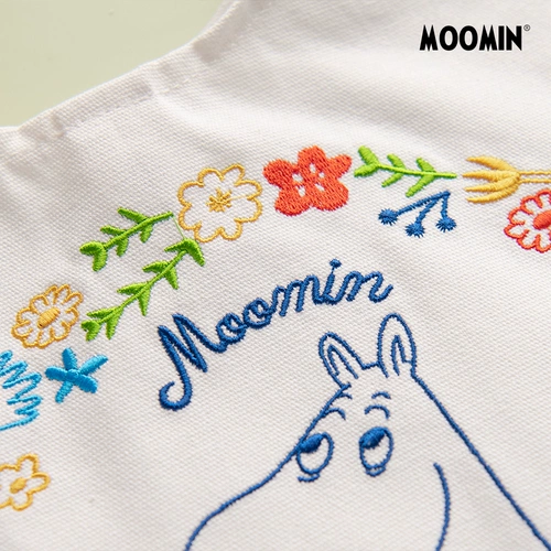 Хлопковая сумка на одно плечо, портативный универсальный вместительный и большой японский шоппер, с вышивкой