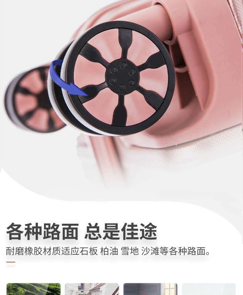 Hộp đựng hành lý in lưới màu đỏ rung nhỏ nhỏ xe đẩy cần mật khẩu hộp du lịch nữ kèn nam thủy triều 18 inch phiên bản Hàn Quốc - Va li vali đẹp