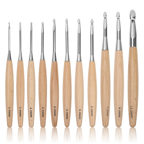 Высококлассный крючок для вязания, свитер, шерстяная плетеная иголка ручной работы, комплект, полный комплект