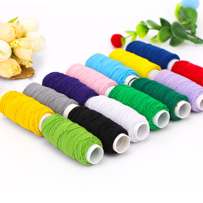 Quality and tightness thread sewing elastic bottom line color elastic cord elastic cord elastic band rubber band-Taobao