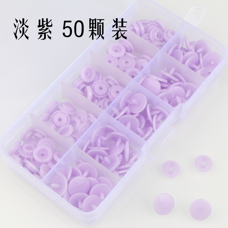 nút nhựa nhựa Snap khóa DIY quần áo trẻ em tối nút nút đen nút snap công cụ cài đặt fastener bộ - Công cụ & vật liệu may DIY chỉ may bao