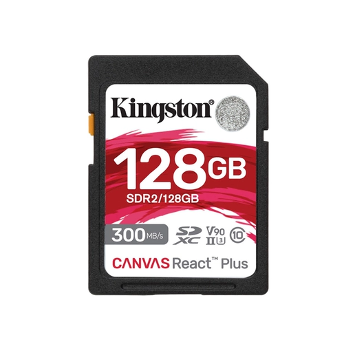 Kingston SDR2/128G V90 8K300MB/S Canon Sonni SD Card применяется к A7R3/FX3/R3