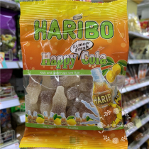 3 pieces of Germany imported Haribo Haribo sour sand lemon cola flavor QQ gummy gummy 100g