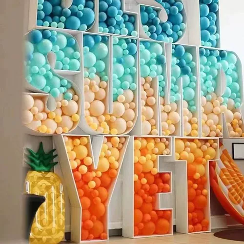 Детское трехмерное вечернее платье, воздушный шар, коробка, подарок на день рождения