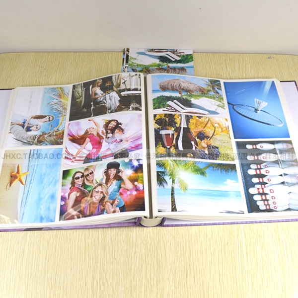包邮4R6寸相册500张插页式高档大本相薄家庭