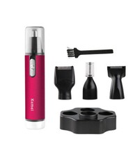 Kemei6620 4 in 1 Battery Nose and Ear Hair Trimmer Men Trime