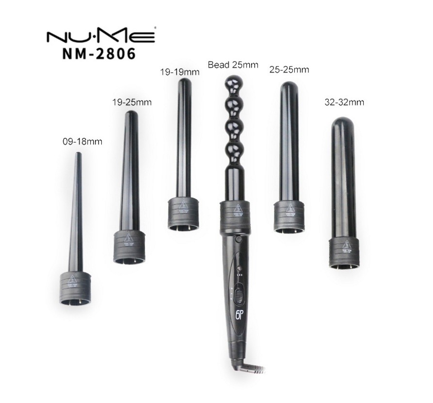 Shin Hook Cloud 2806 Exploits Multifunction Curly Hair Dresser Six-In-The-Head Ceramic Roll Hair Stick Wave Hair Curler