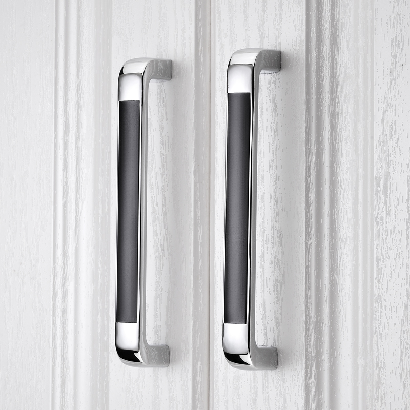 Modern Simple Wardrobe Door Handle Light Luxury Furniture Cabinet Shoe Cabinet European Drawer Gold Handle Single Hole Nordic