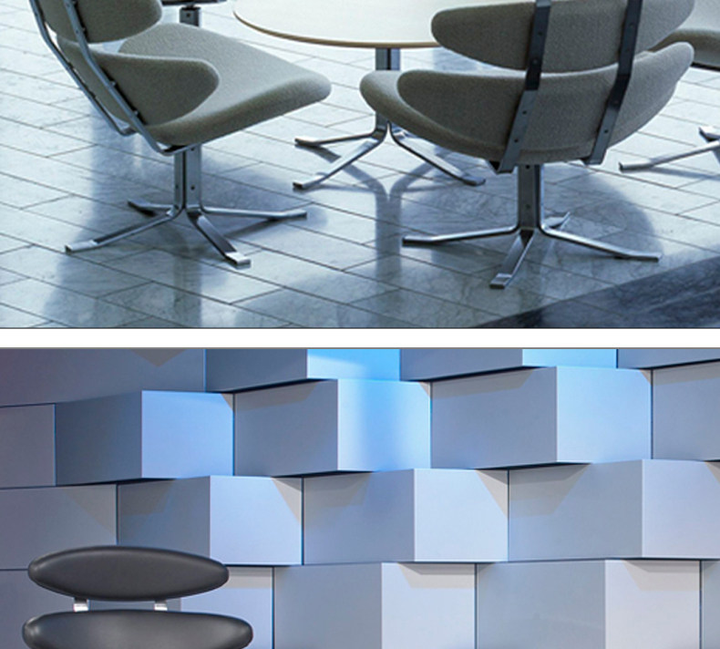 товар из китая 丹麦设计师corona皇冠椅客厅样板房金属布艺异形蜈蚣单人日冕椅 OTHER