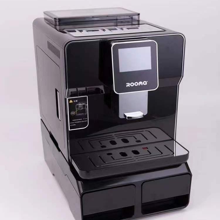 Hotel Office Coffee Machine Touch Screen Fully Automatic Italian Milk Tea American Style Home Use Freshly Ground Small Espresso Maker
