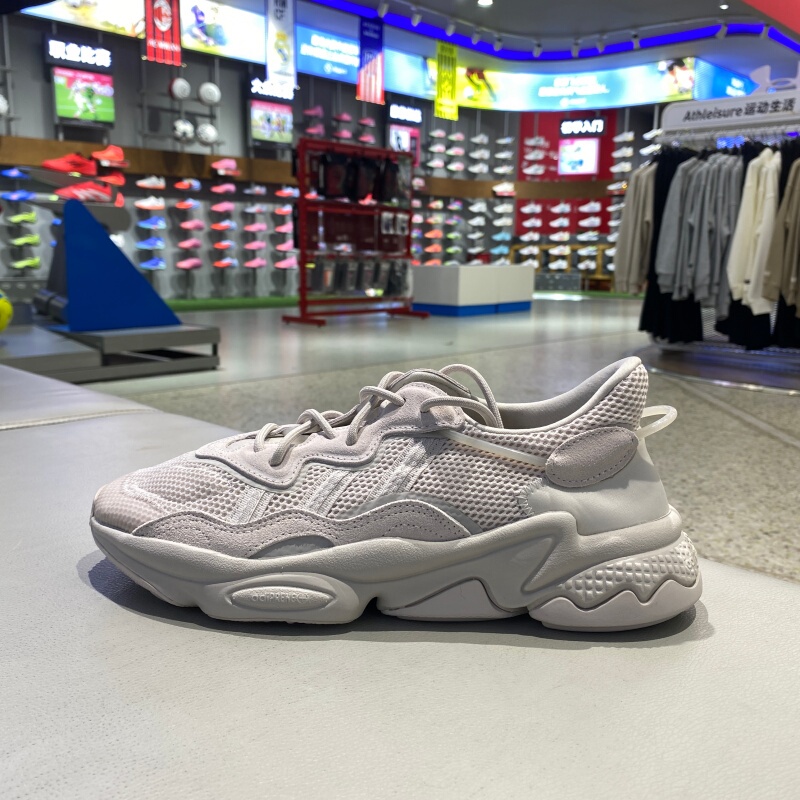 Adidas Adidas Trefoil Men's and Women's Shoes New Ozweego Sports Casual Dad Shoes Fy2023