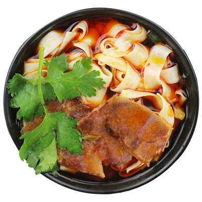 安徽老刘头牛肉板面风味宽面皮方便面速食泡面桶装办公室加班夜宵