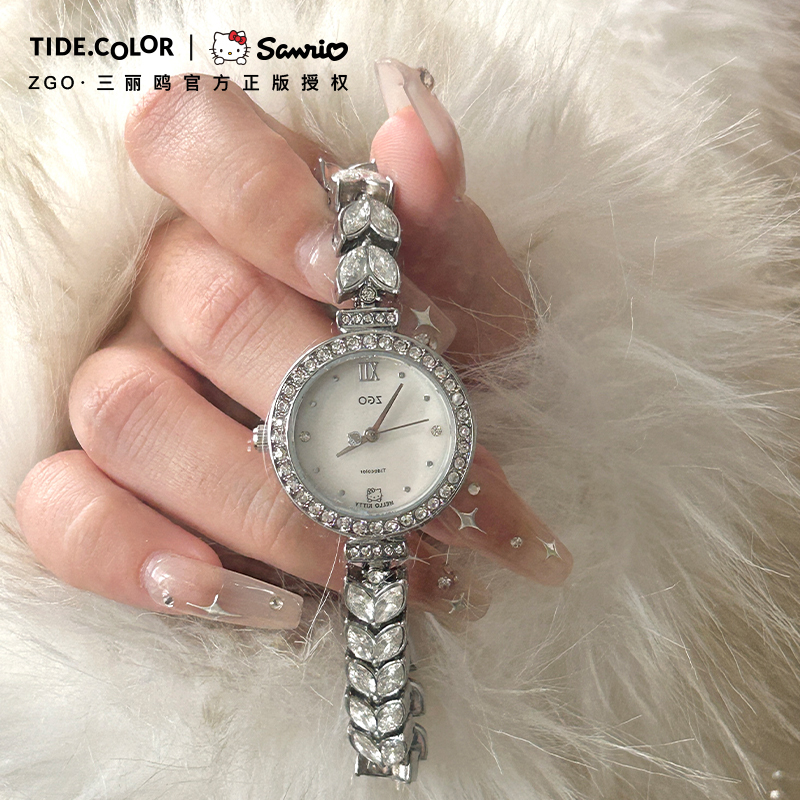 Hello Kitty X Sanrio Mermaid Watch for Girls, Niche Light Luxury, Practical, High-End Birthday Gift for Women