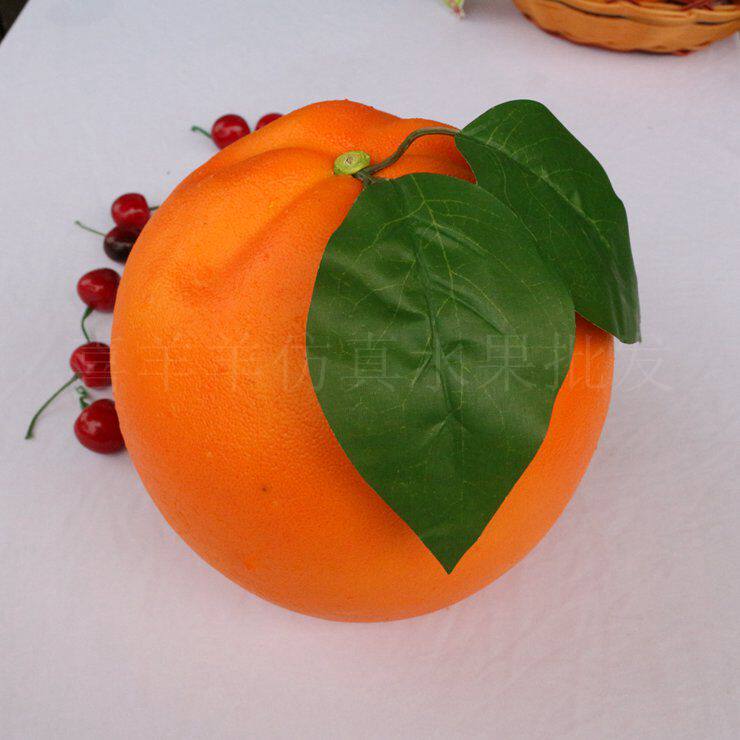 Simulation add orange large fruit furniture simulation fruit and vegetable model toy home decoration