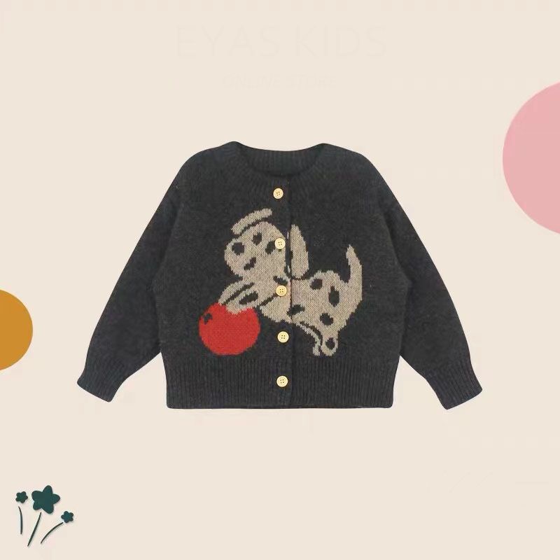 Boys and Girls Sweater Cardigan 2025 Autumn and Winter New Children's Clothing Knitted Jacket Baby Stylish Casual Korean Style Sweater