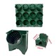 Road Barrier Honeycomb Green Plant Wall Three-Dimensional Greening Wall Hanging Vertical Plant Wall Flower Pot Vertical Greening Planting Box