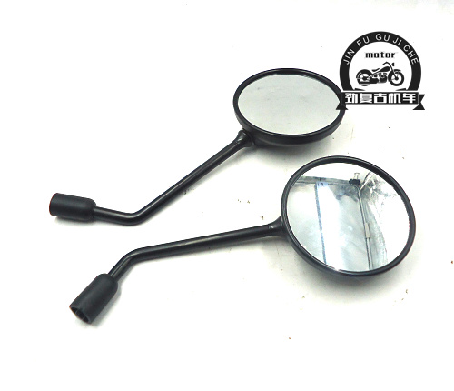 Xe máy retro sửa đổi lớn gương tròn chrome gương chiếu hậu Gương Tân Nguyên SR gương xe máy gấp gọn