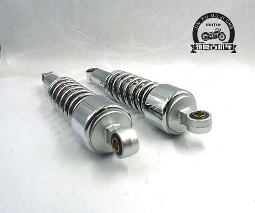 Retro xe máy sửa đổi phía sau giảm xóc ngắn shock absorber bobber stick vua Ranger Xinyuan 400 phía sau giảm xóc