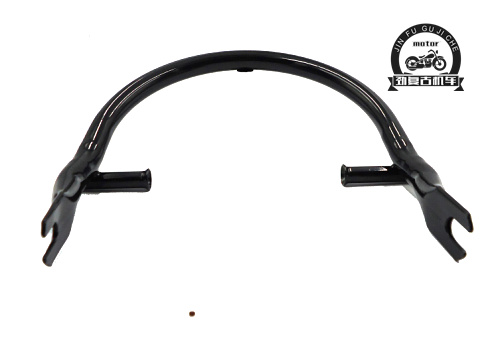 CG125 xe máy retro sửa đổi đuôi U-ống hạnh phúc 125 Ngọc Trai Sông tail lan can tailstock mà không sửa đổi khung inox bảo vệ xe sh mode