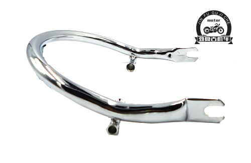 CG125 xe máy retro sửa đổi đuôi U-ống hạnh phúc 125 Ngọc Trai Sông tail lan can tailstock mà không sửa đổi khung inox bảo vệ xe sh mode