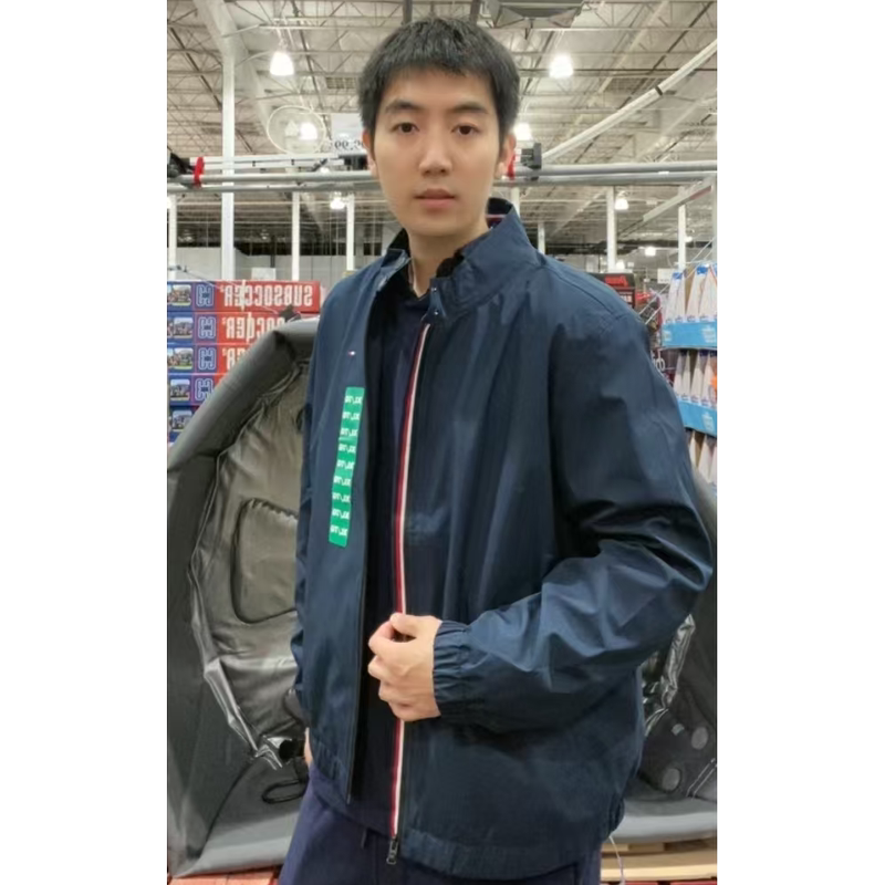 Canada Direct Mail Tommy Hilfiger Men's Windproof Zipper Jacket Canada Direct Mail Tommy Hilfiger Men's Windproof Zipper Jacket