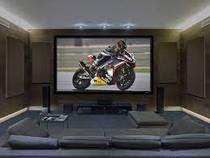 American Stewart filmscreen fixed frame screen system WallScreen 1 5 FS