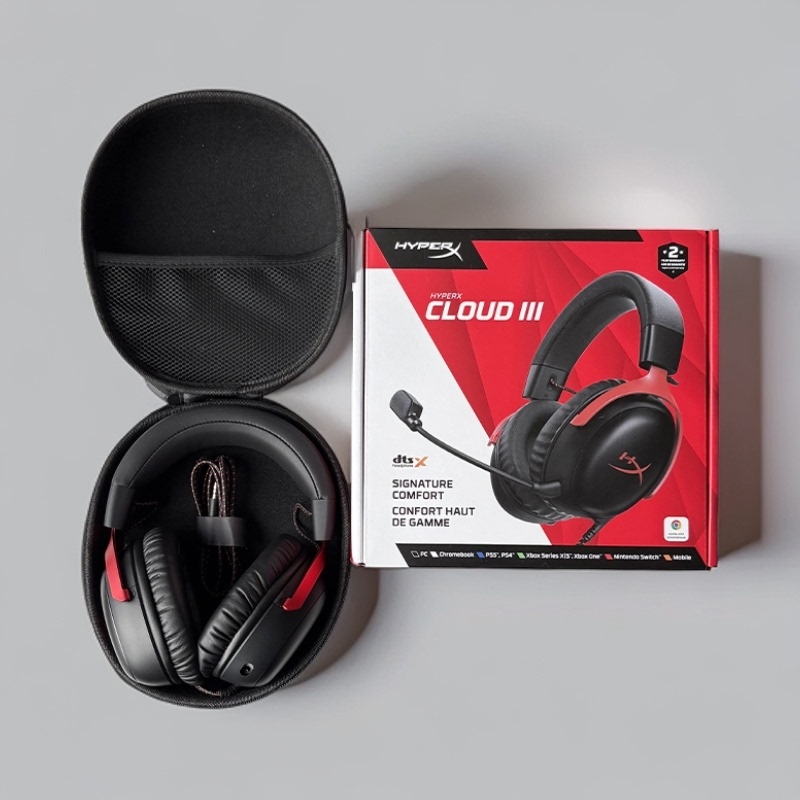 Suitable for Hurricane 3 Hurricane 2 Headphone Storage Bag, Portable Shockproof Storage Box for Over-Ear Headphones, Handbag