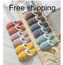 拖鞋cheap warm couple home shoes women men winter slippers