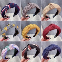 hair hoop head hoop fashion net celebrity hair accessories face wash girl women fashion hair hoop band