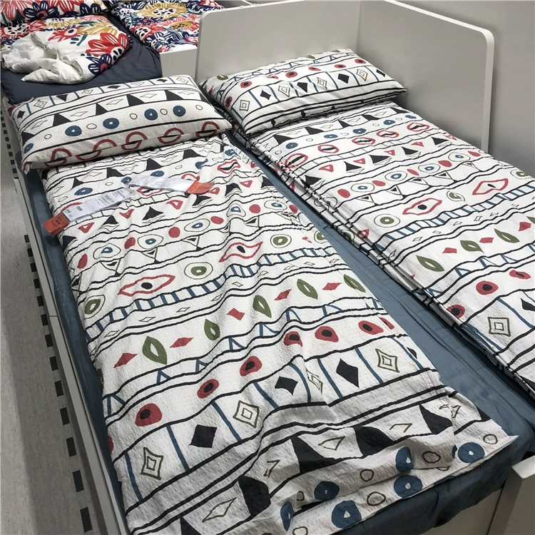 IKEA trong nước IKEA mua chăn bông Sheriff Standig và vỏ gối dệt vải cung cấp bông - Quilt Covers