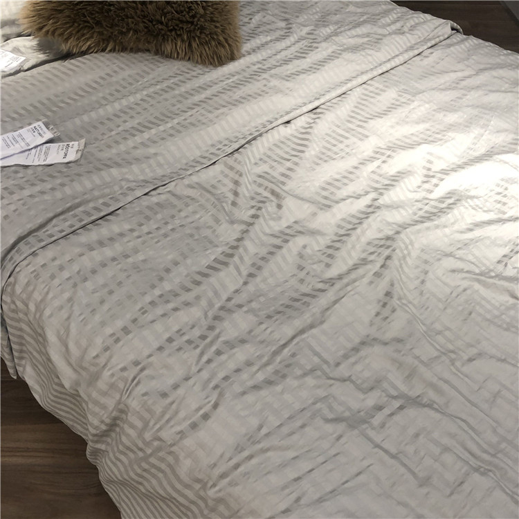 IKEA trong nước IKEA mua vỏ chăn Nasmin và vỏ gối bằng vải bông satin lyocell đôi - Quilt Covers chăn ga đẹp